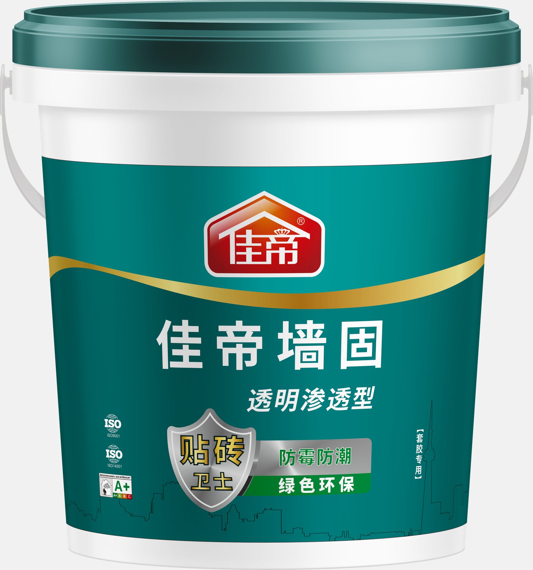 佳帝透明滲透型墻固